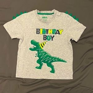 Birthday Boy Dinosaur T-Rex shirt